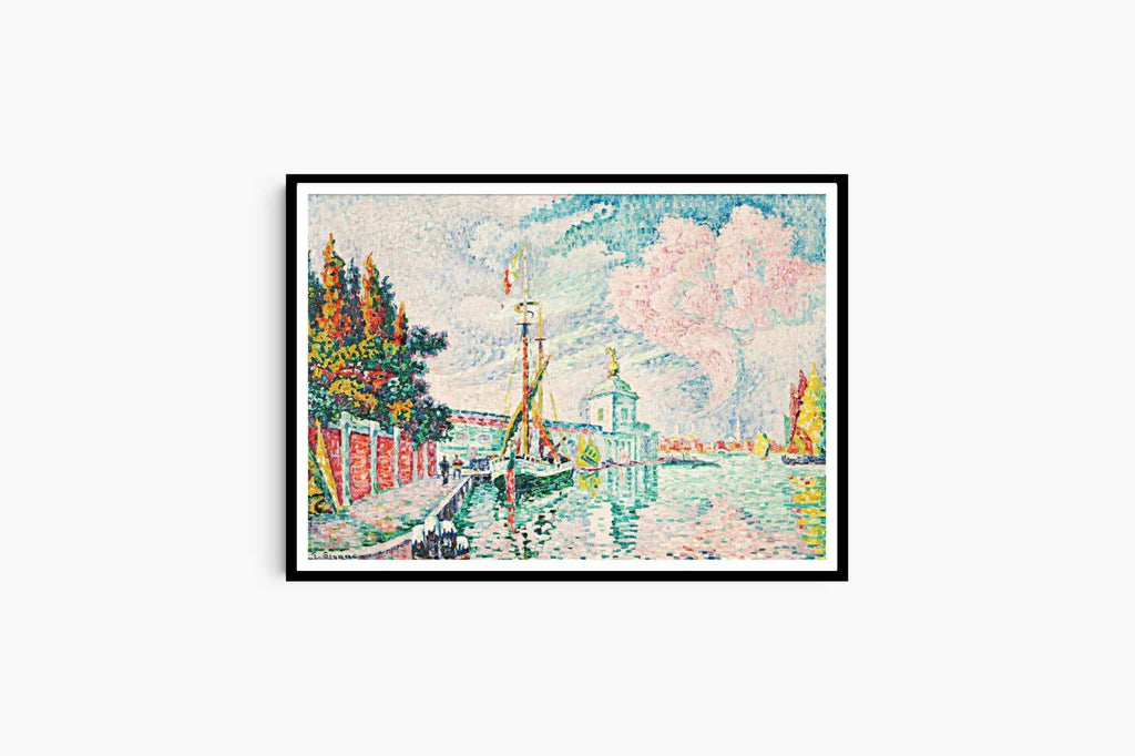 "Paul Signac - La Dogana 'Venise'"