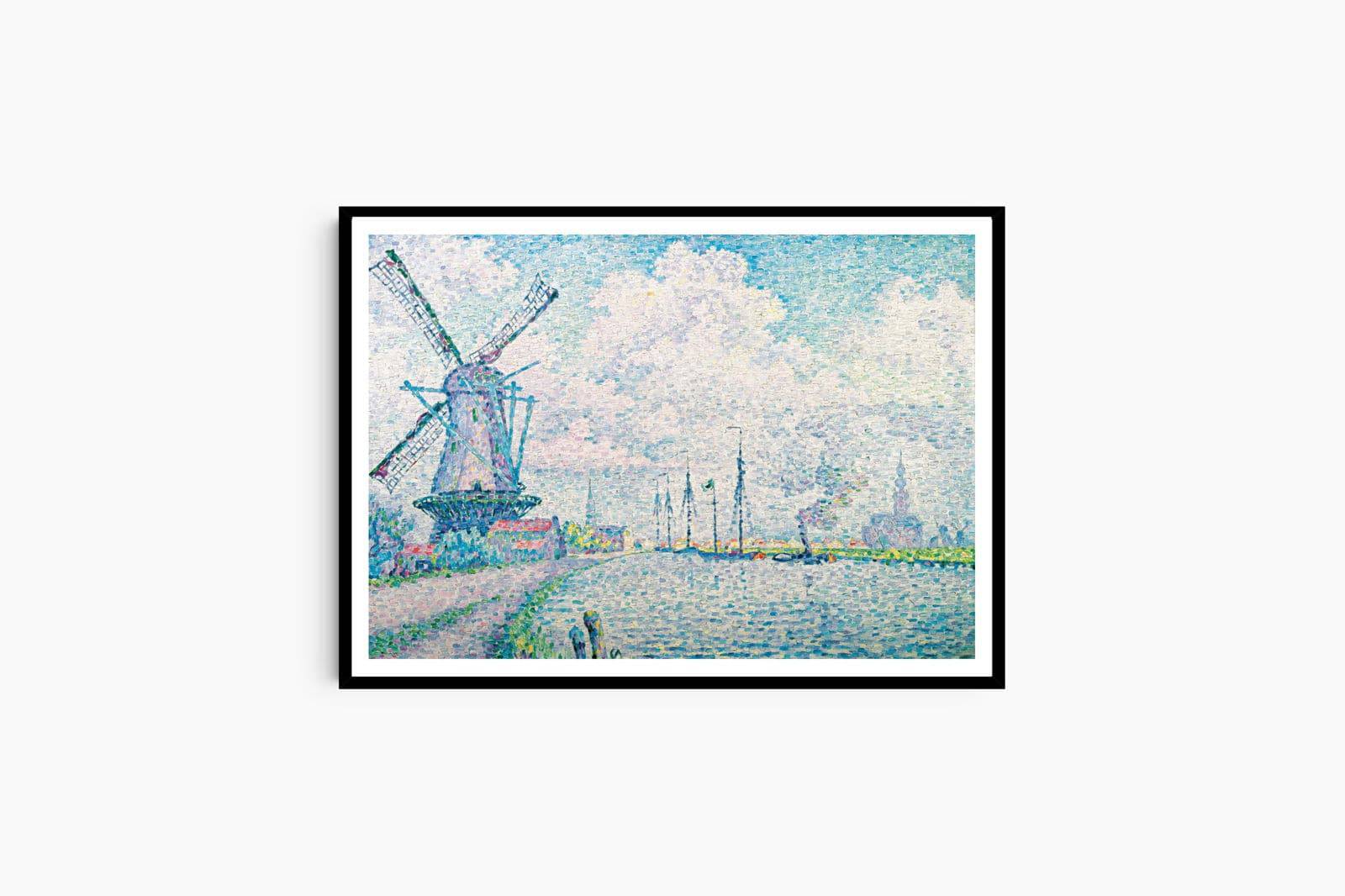 "Paul Signac - Canal of Overschie"