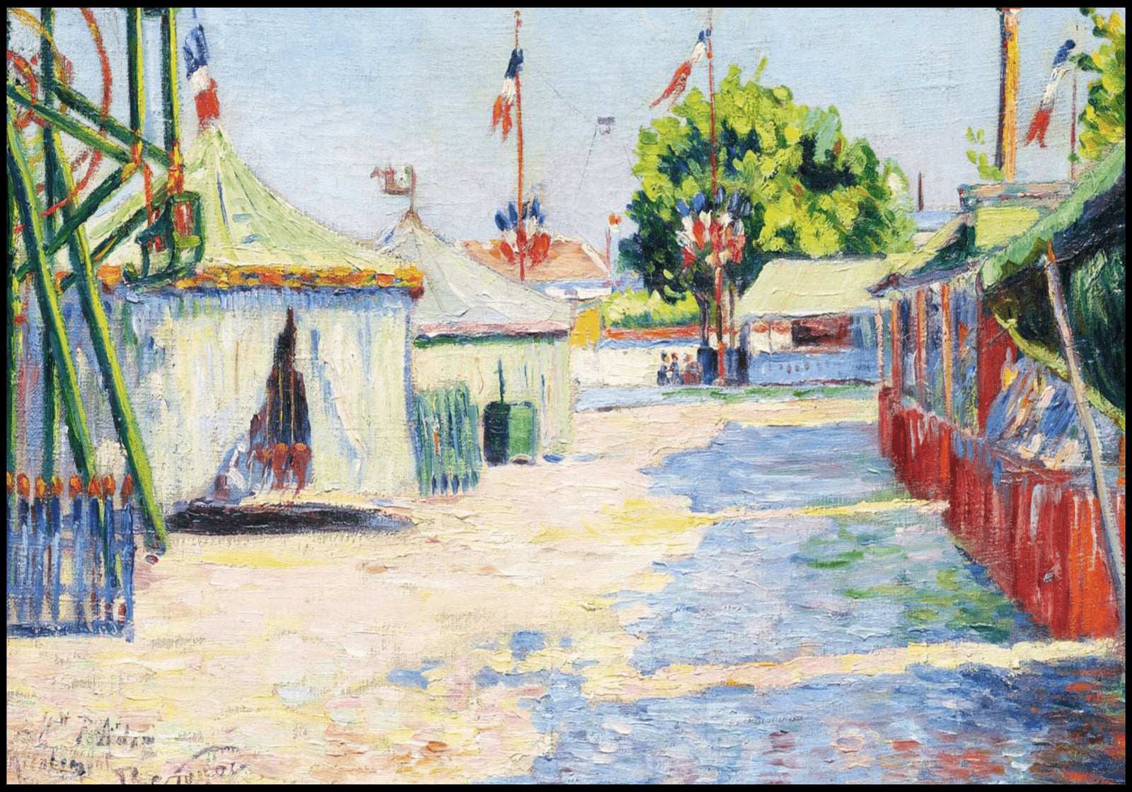 "Paul Signac - La Fête d’Asnières"