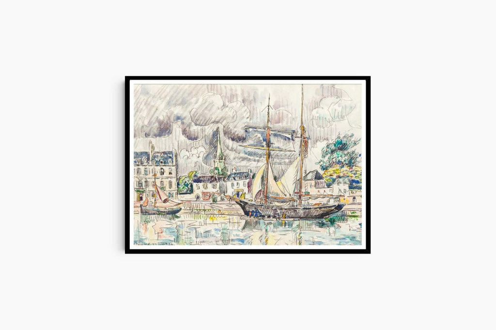 "Paul Signac - Le Port de Paimpol"