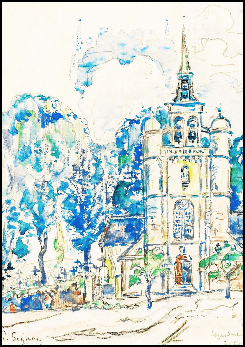 "Paul Signac - Lezardieux"