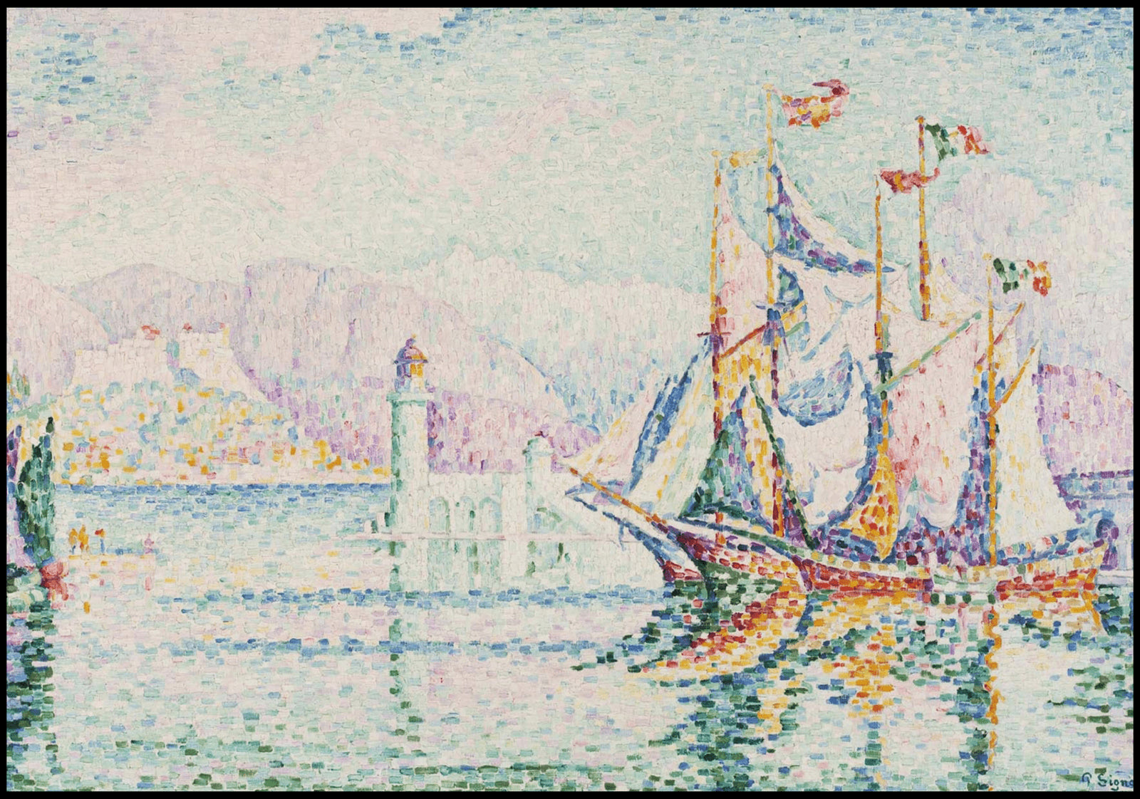 "Paul Signac - Antibes 'Morning'"