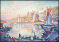 "Paul Signac - The Port of Saint-Tropez"