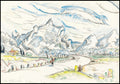 "Paul Signac - Les Alpilles Vue Depuis Saint-Rémy-De-Provence"
