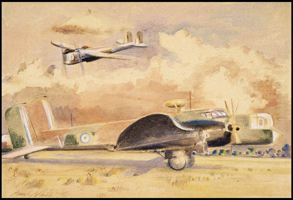 "Paul Nash - Whitley Bombers Sunning - Hakyarts"