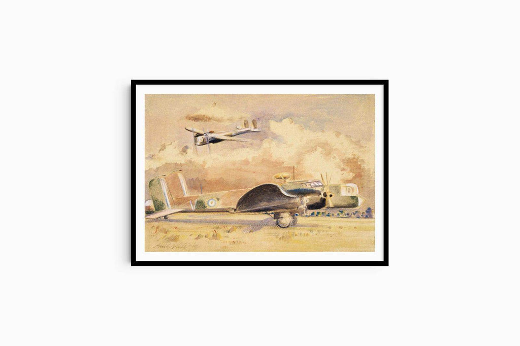 "Paul Nash - Whitley Bombers Sunning - Hakyarts"