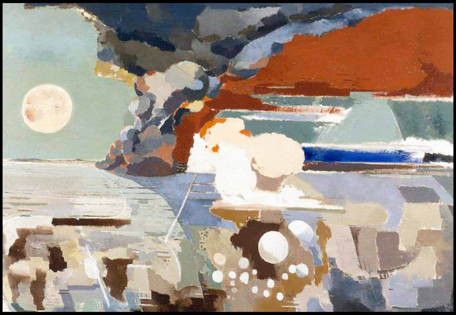 "Paul Nash - Battle of Germany - Hakyarts"
