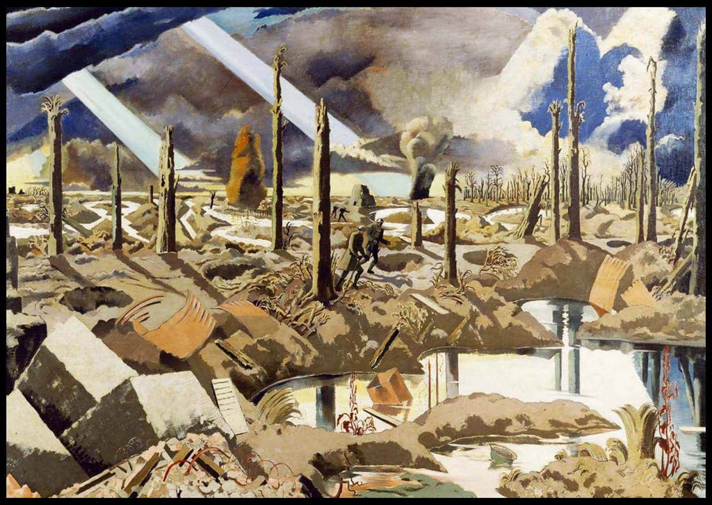 "Paul Nash - The Menin Road - Hakyarts"