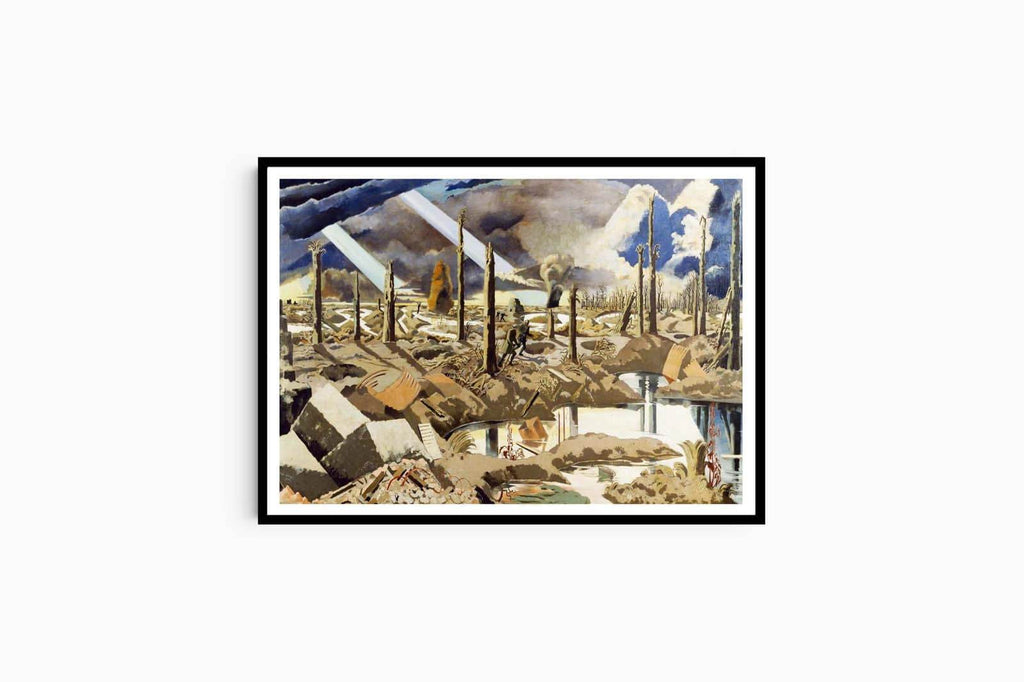 "Paul Nash - The Menin Road - Hakyarts"