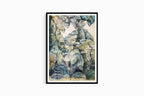 "Paul Nash - Trees in Bird Garden 'Iver Heath' - Hakyarts"