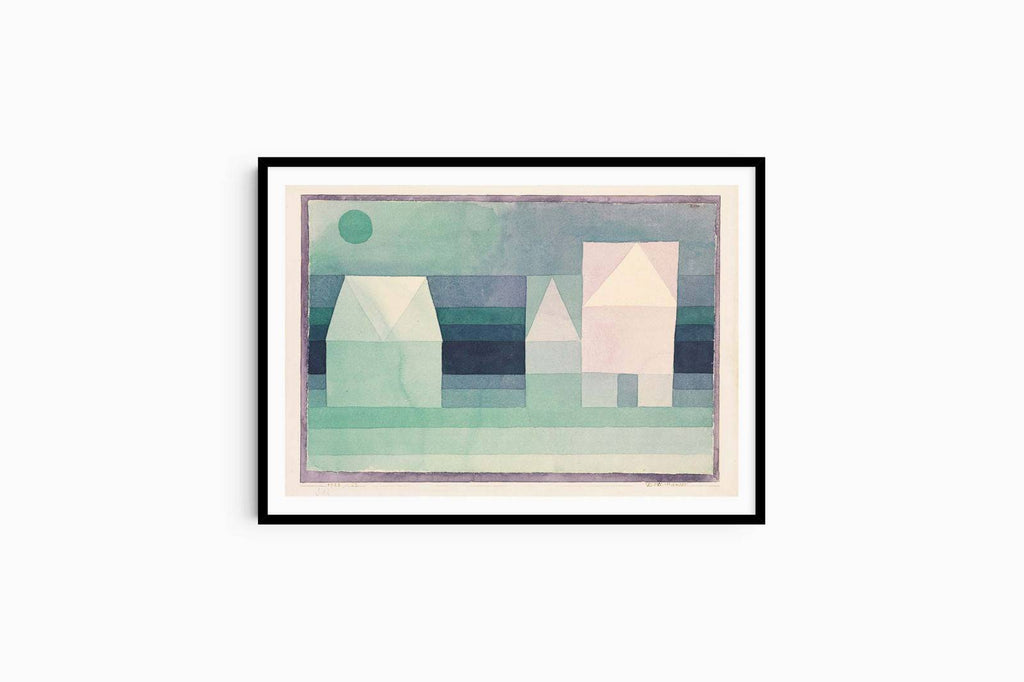 "Paul Klee - Three Houses"