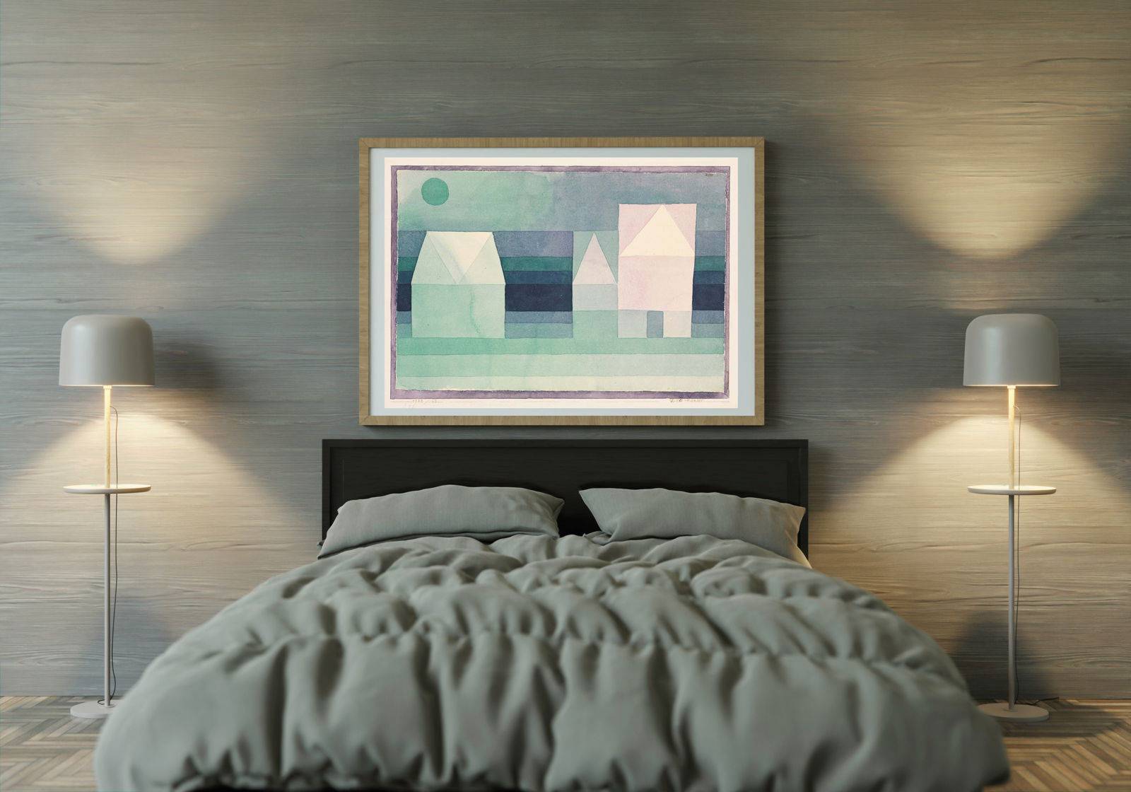 "Paul Klee - Three Houses"