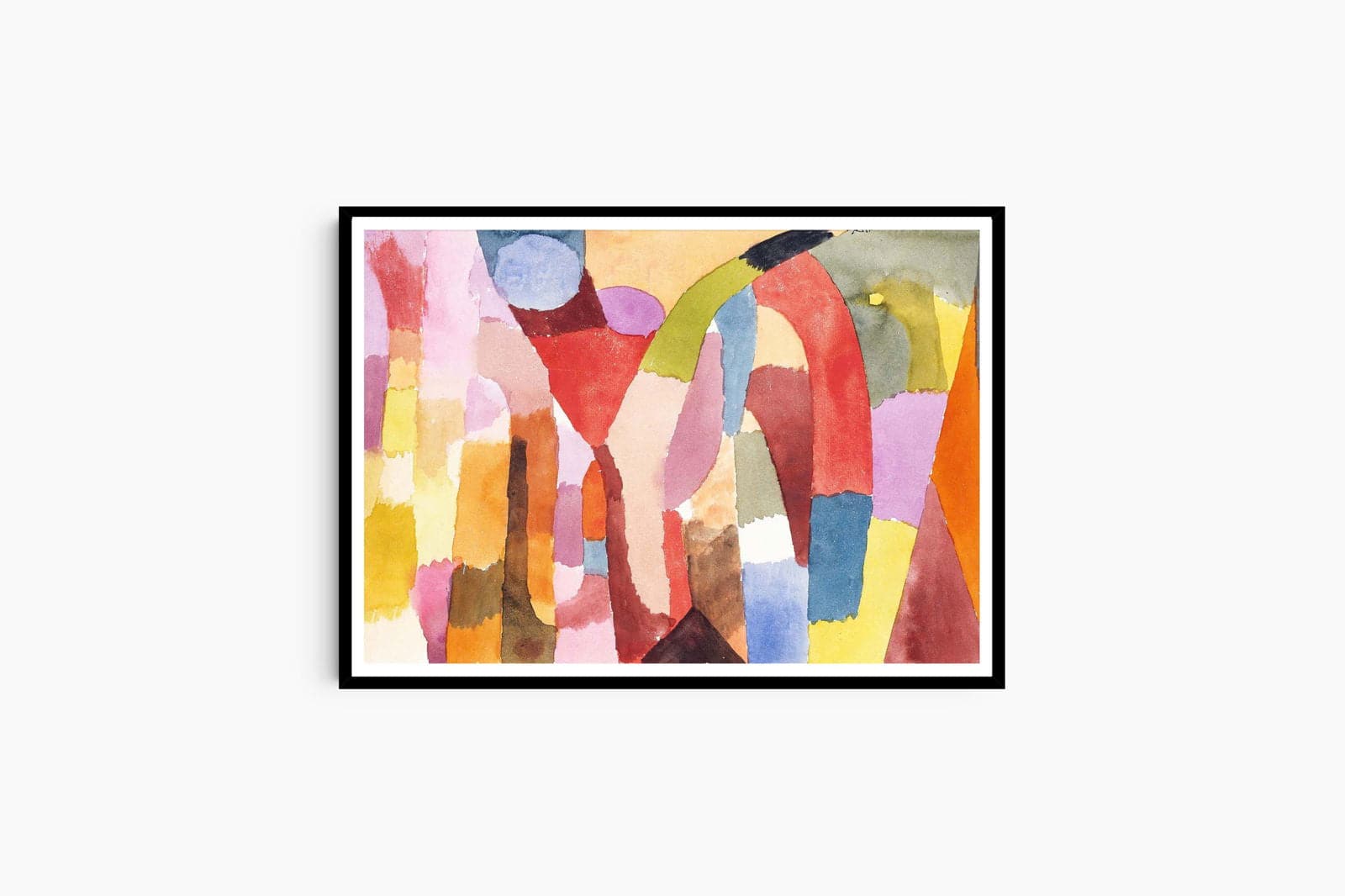 "Paul Klee - Movement of Vaulted Chambers"