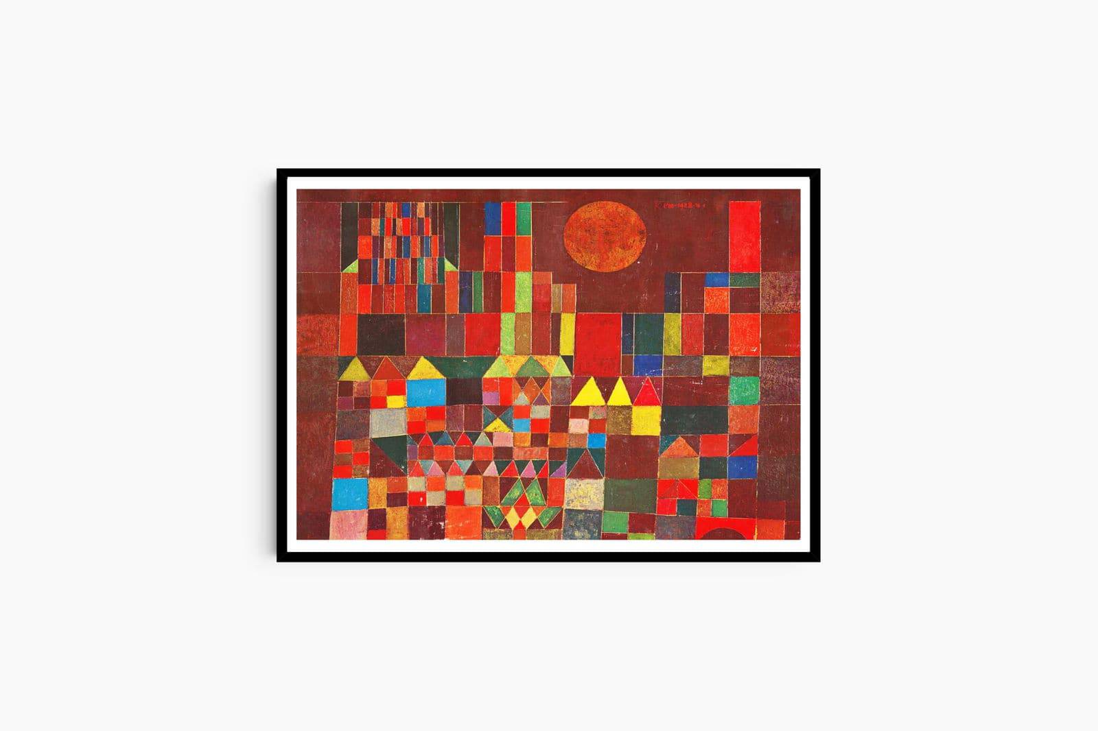 "Paul Klee - Castle and Sun"