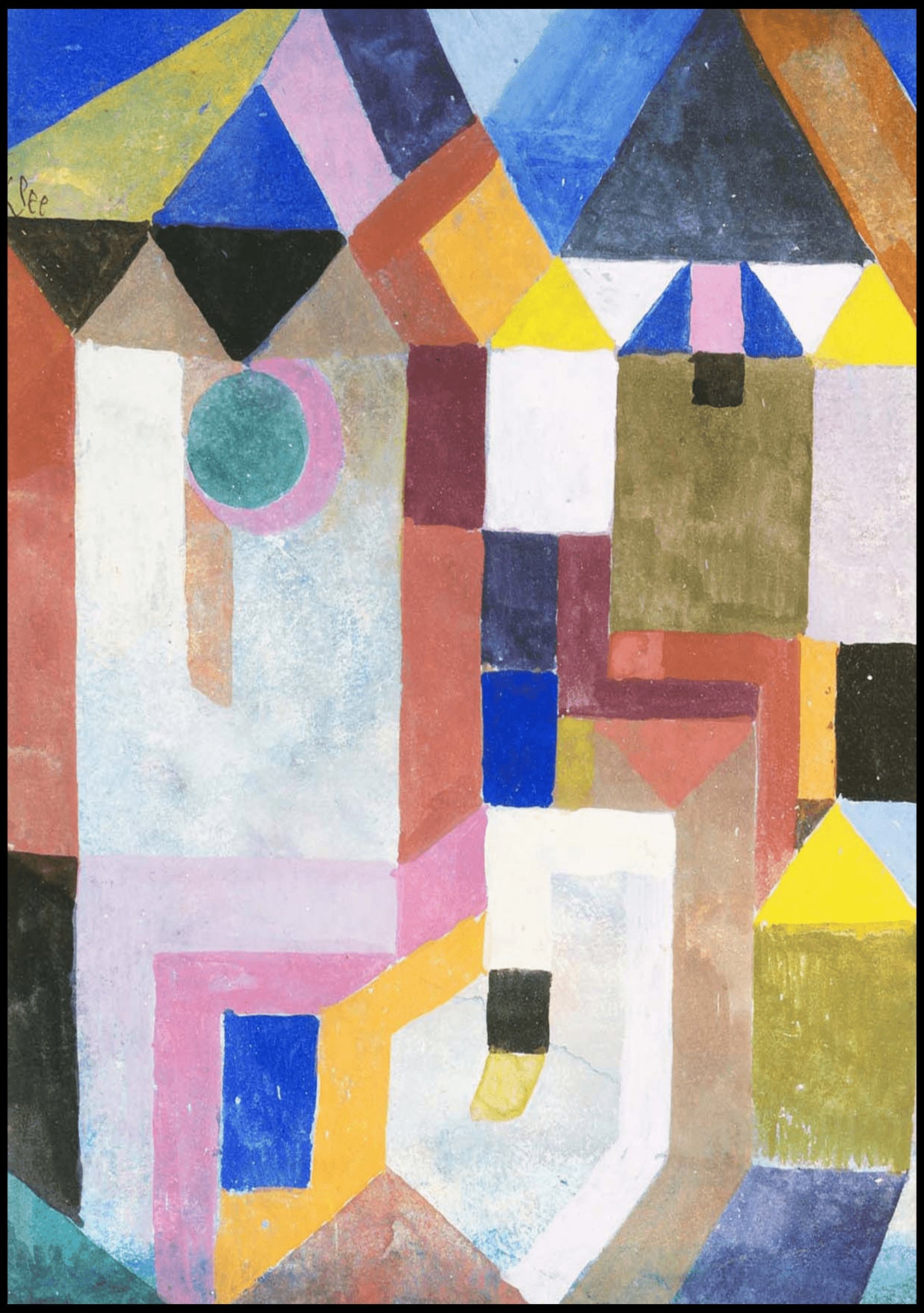 "Paul Klee - Colorful Architecture"