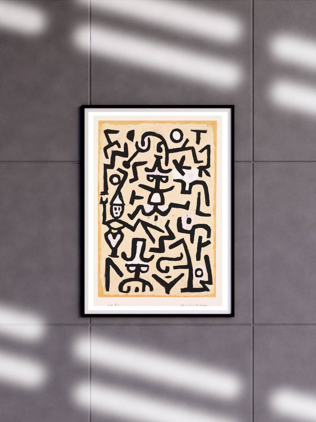 "Paul Klee - Comedians' Handbill"