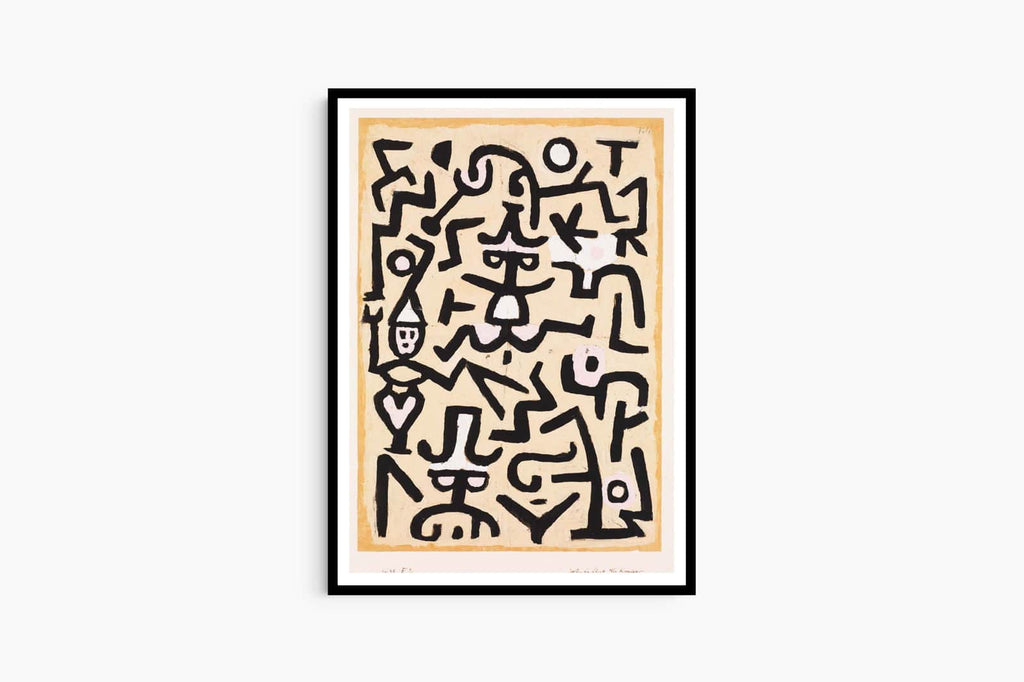 "Paul Klee - Comedians' Handbill"