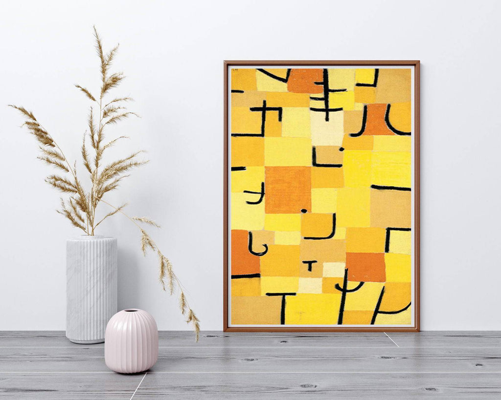 "Paul Klee - Signs In Yellow"