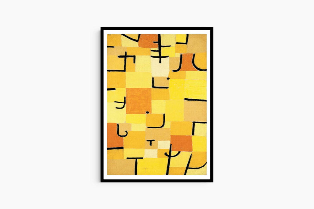 "Paul Klee - Signs In Yellow"