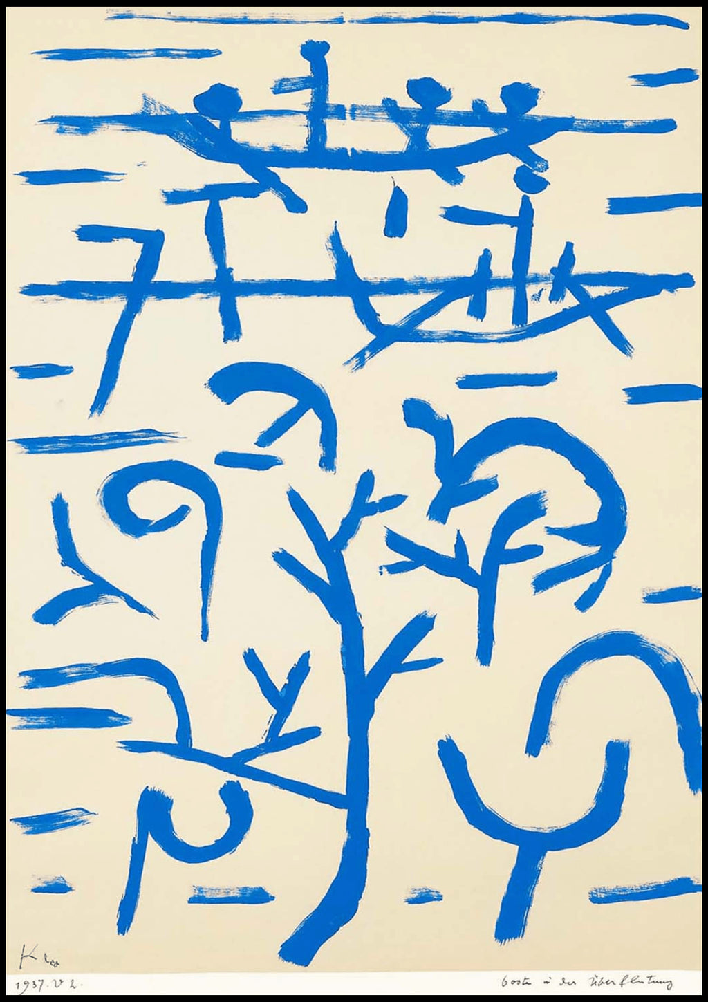 "Paul Klee - Boats in the Flood"