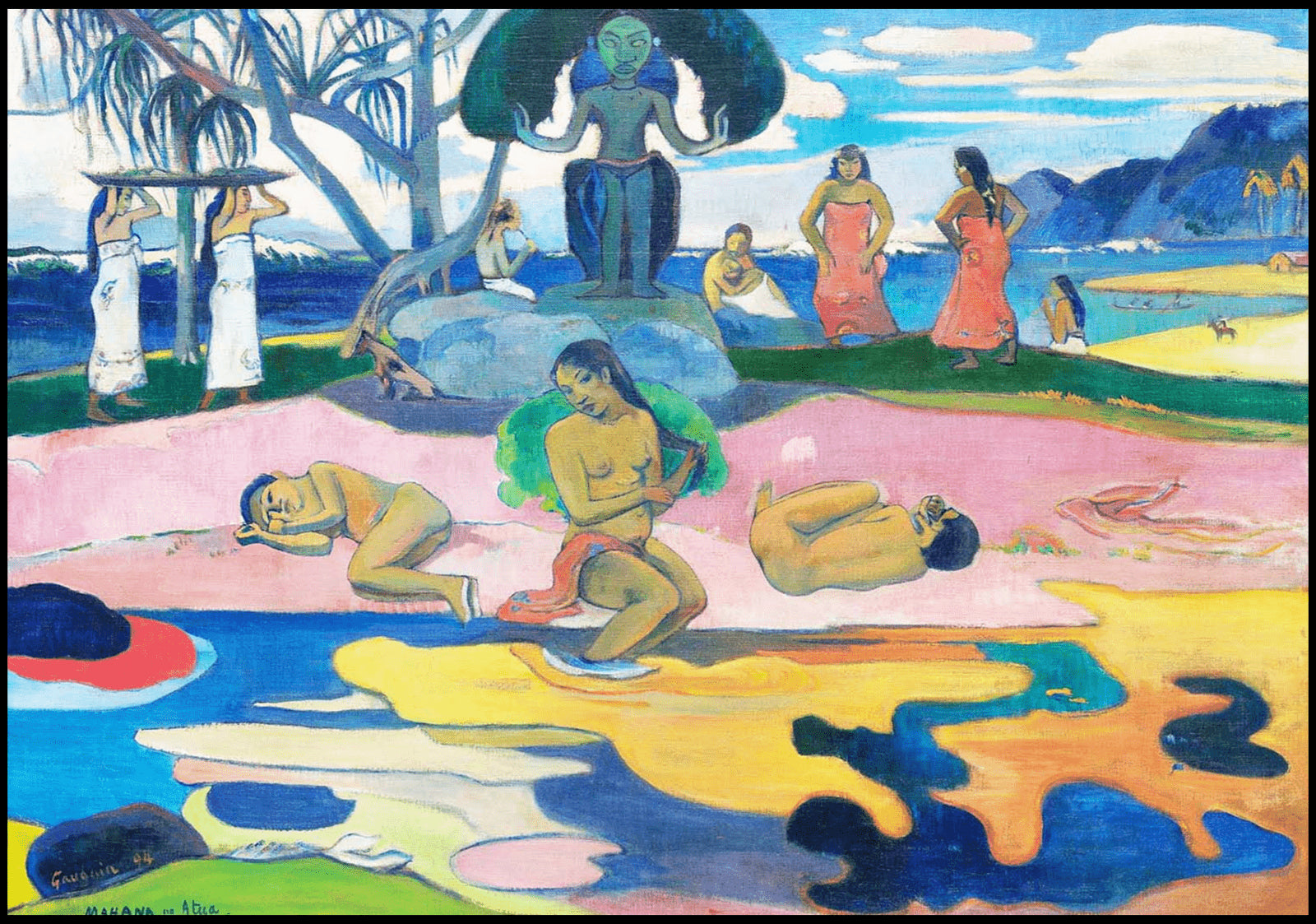 "Paul Gauguin - Day of the God"
