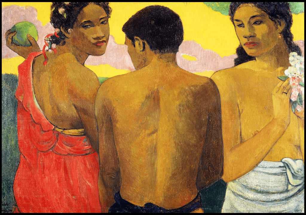 "Paul Gauguin - Three Tahitians"