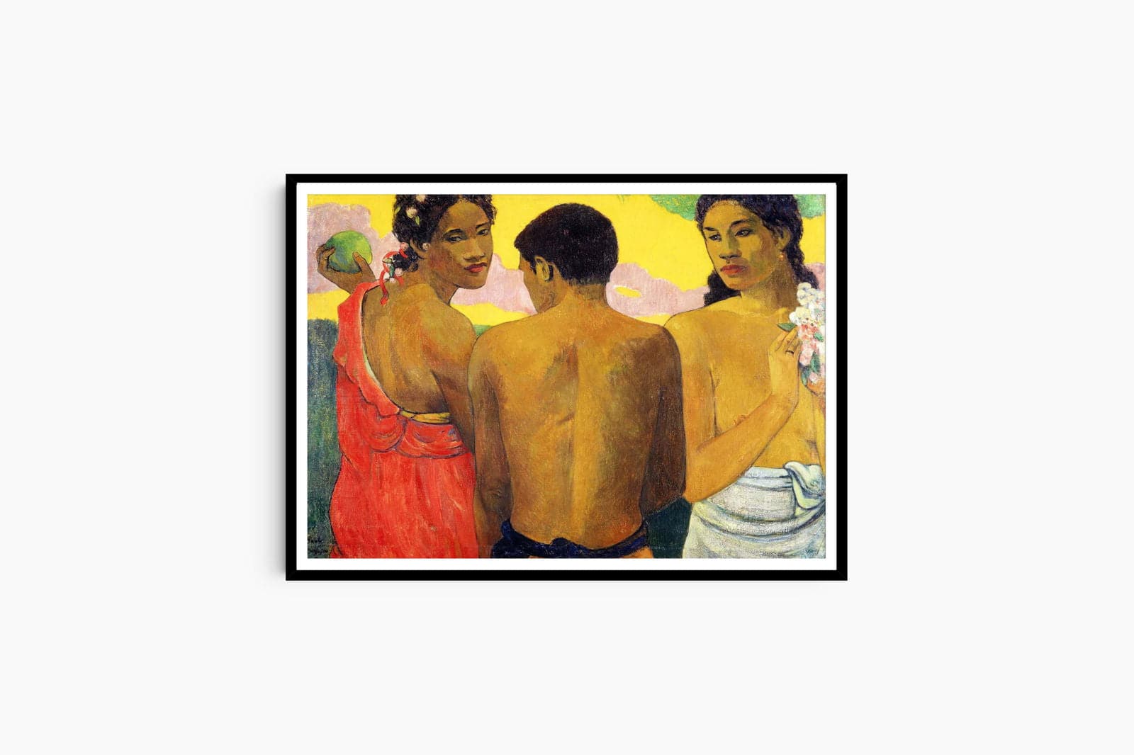 "Paul Gauguin - Three Tahitians"