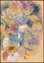 "Paul Gauguin - Still Life With Cat"