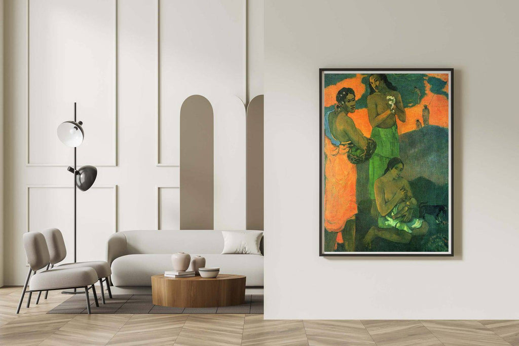 "Paul Gauguin - Maternity 'Three Women on the Seashore'"