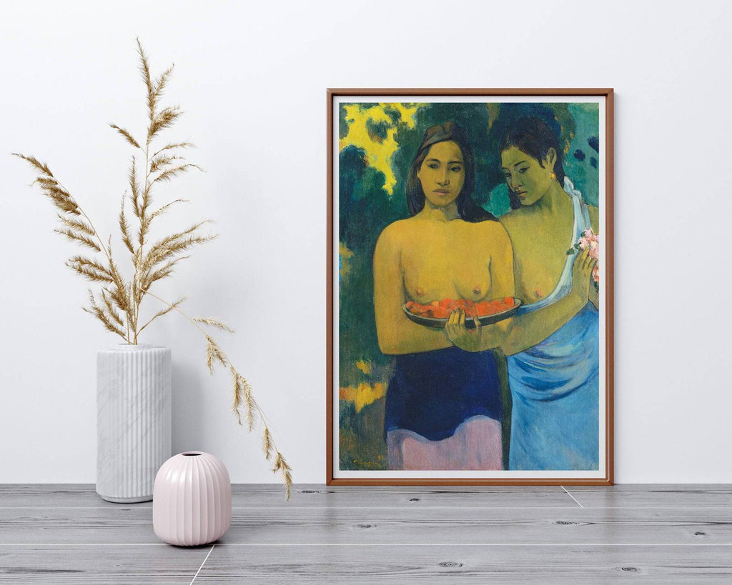 "Paul Gauguin - Two Haitian Woman"