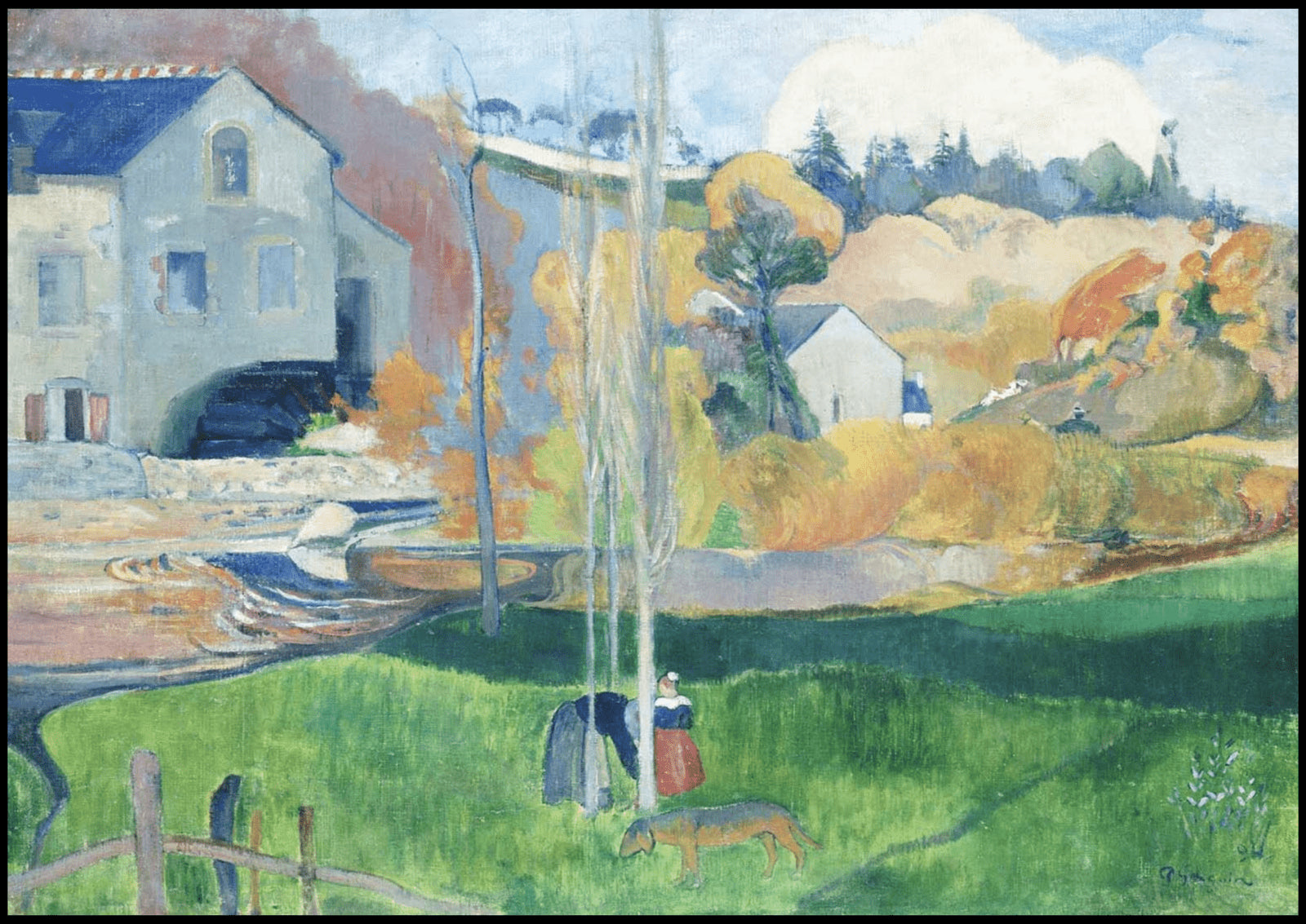 "Paul Gauguin - Le Moulin David"