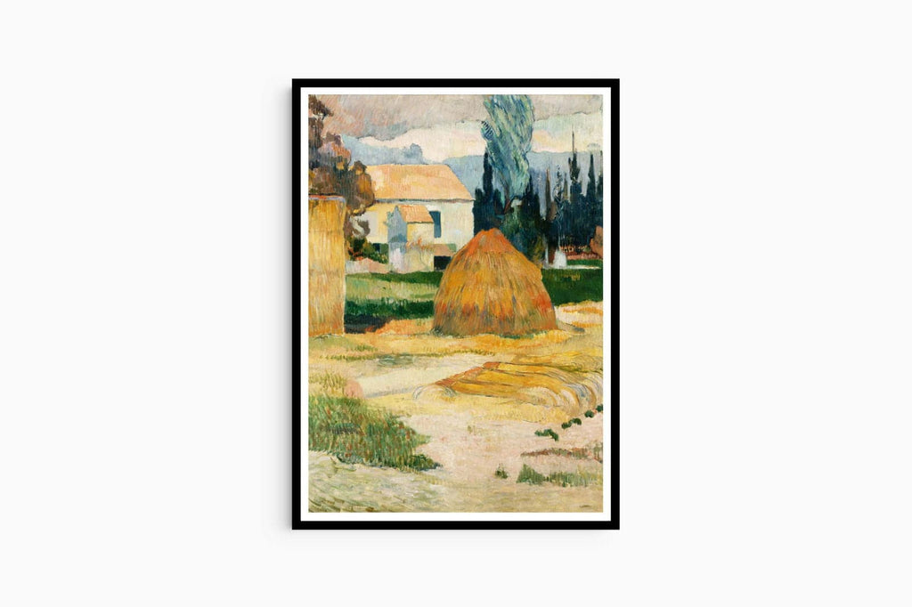 "Paul Gauguin - Landscape Near Arles"