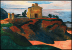 La Maison du Pan-Du – Paul Gauguin Poster | Post-Impressionist Rural & Landscape Art Print - Hakyarts