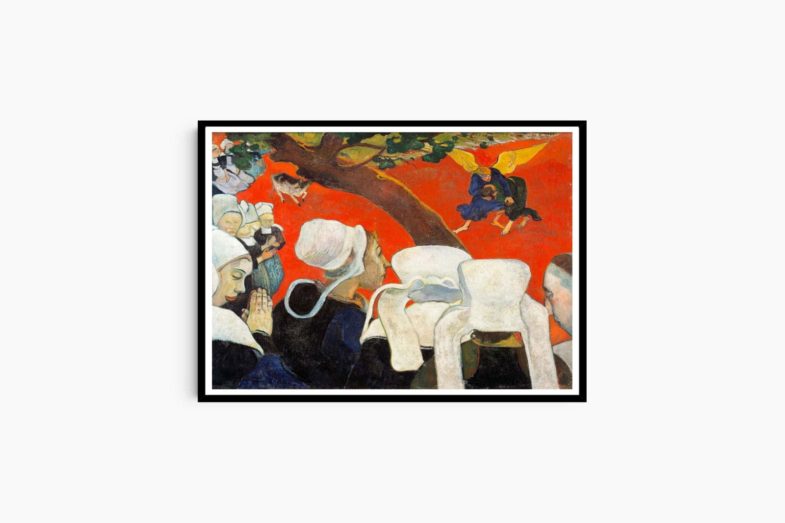 "Paul Gauguin - Vision After the Sermon"