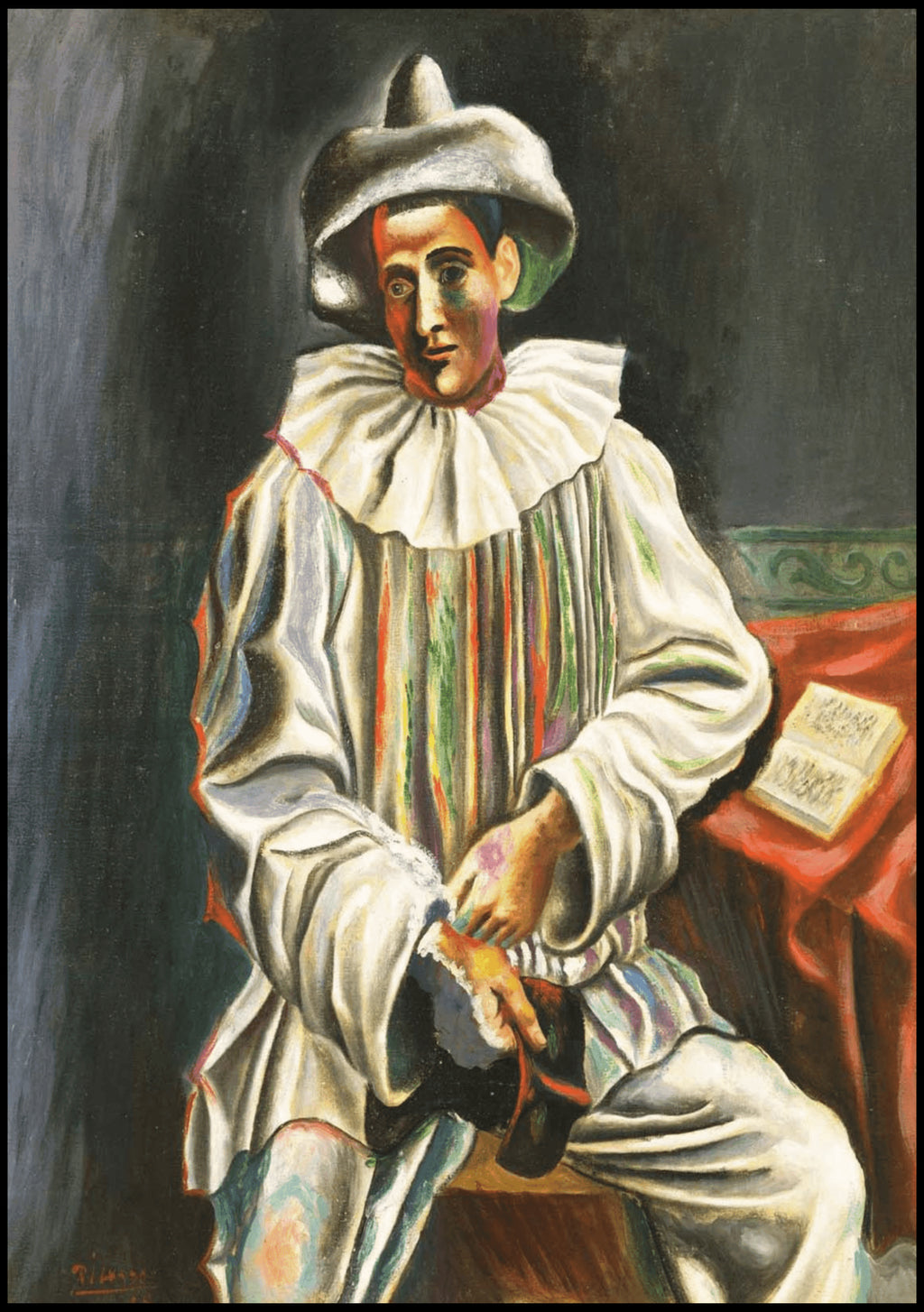 "Pablo Picasso - Pierrot - Hakyarts"