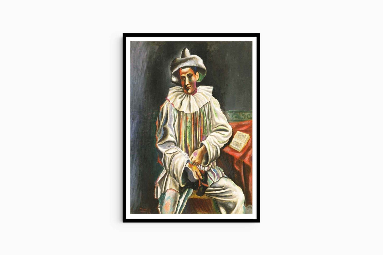 "Pablo Picasso - Pierrot - Hakyarts"