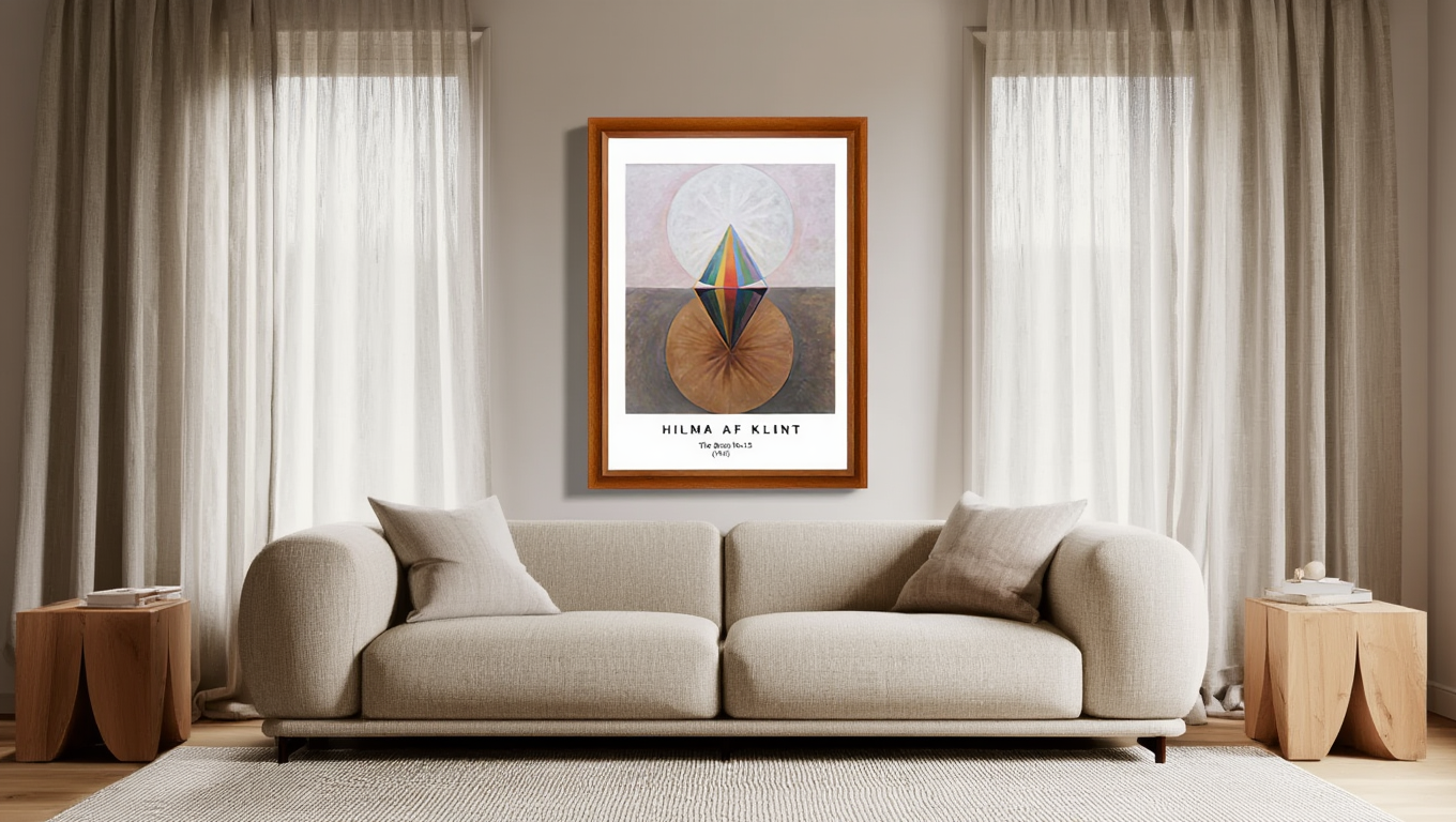 Hilma af Klint - The Swan No. 12 Poster