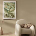 Lacertilia “Eidechsen” by Ernst Haeckel – Scientific Reptile Illustration Art Print