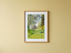 Parc Monceau by Claude Monet