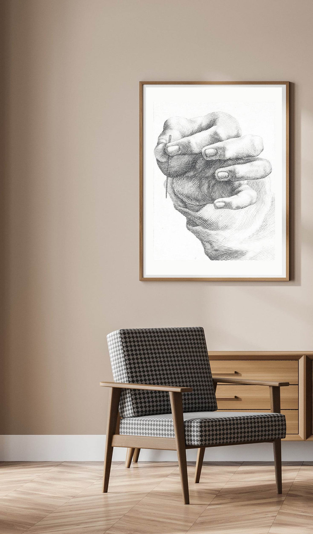 Study of a Hand with Needle - Hakyarts