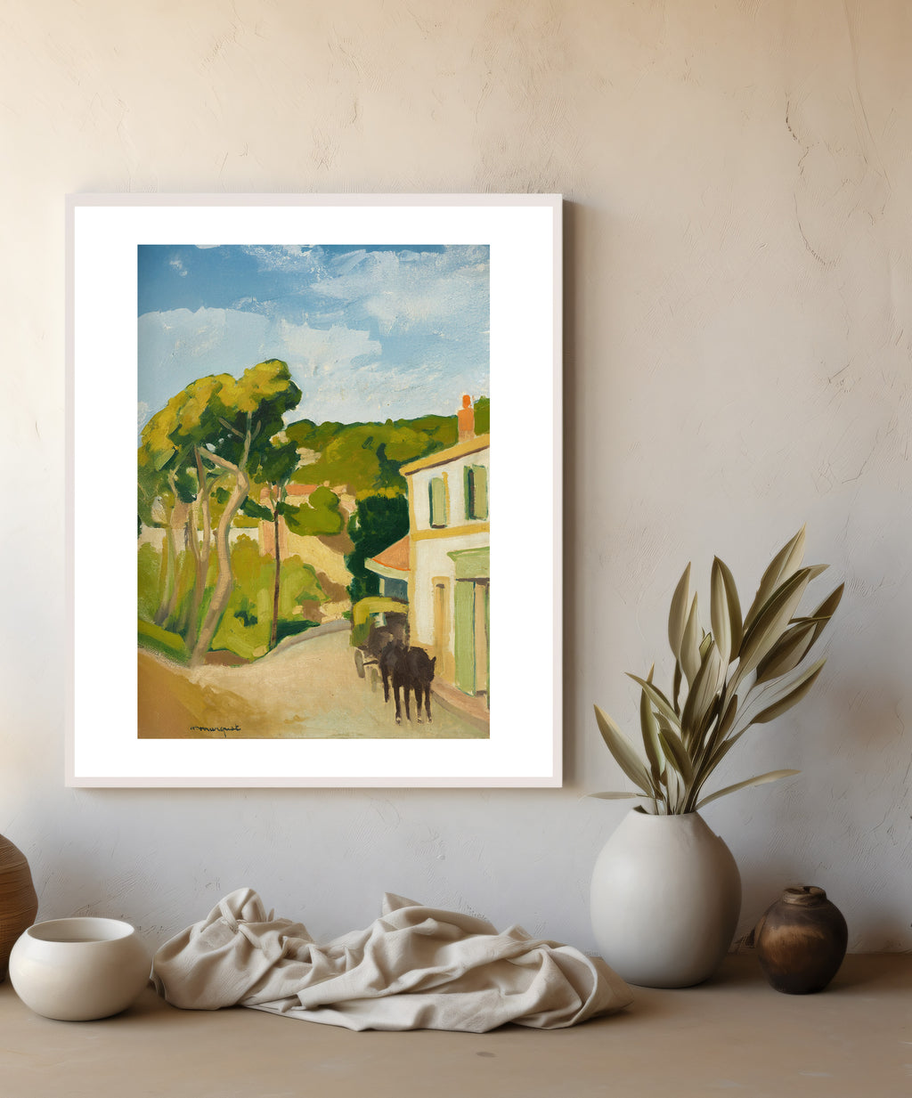 Albert Marquet - Voiture sur la Route d’Estaque