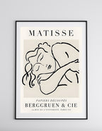 Modern Line Art Matisse Poster