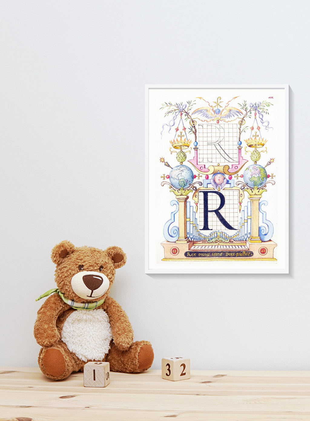 Guide for Constructing the Letter R