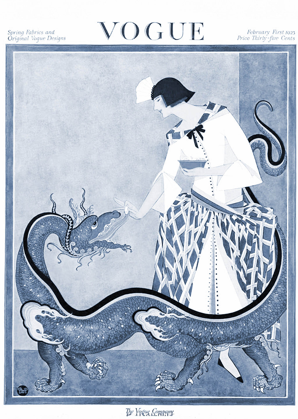 Vintage Vogue Cover - Hakyarts