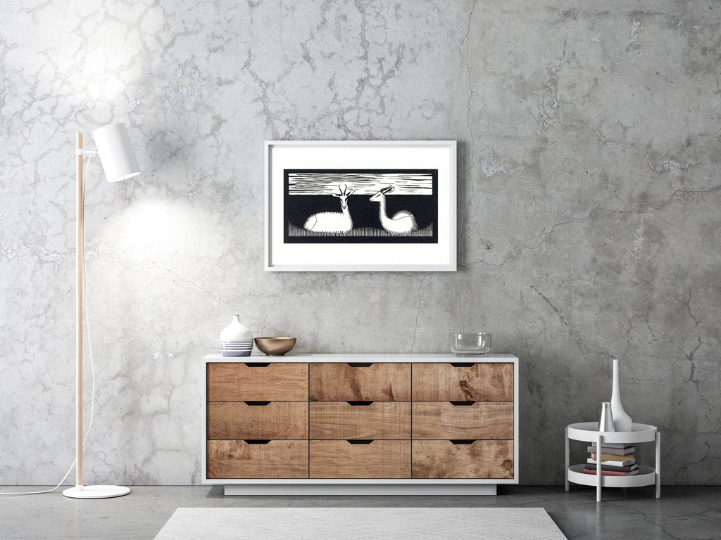 Two Gazelles - Hakyarts