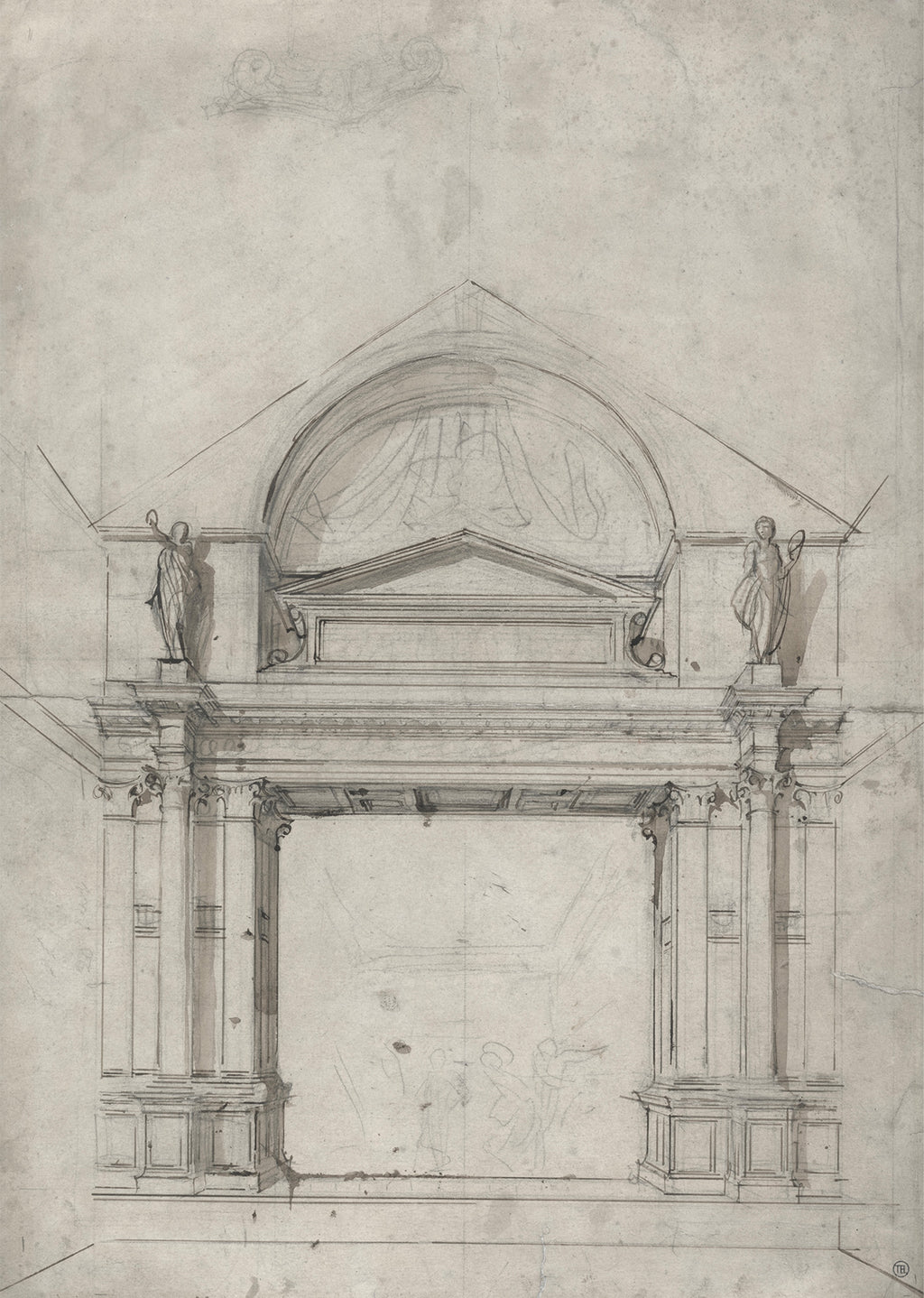 Victorian Birdcage Illustration – Vintage Ornamental Wall Art Print