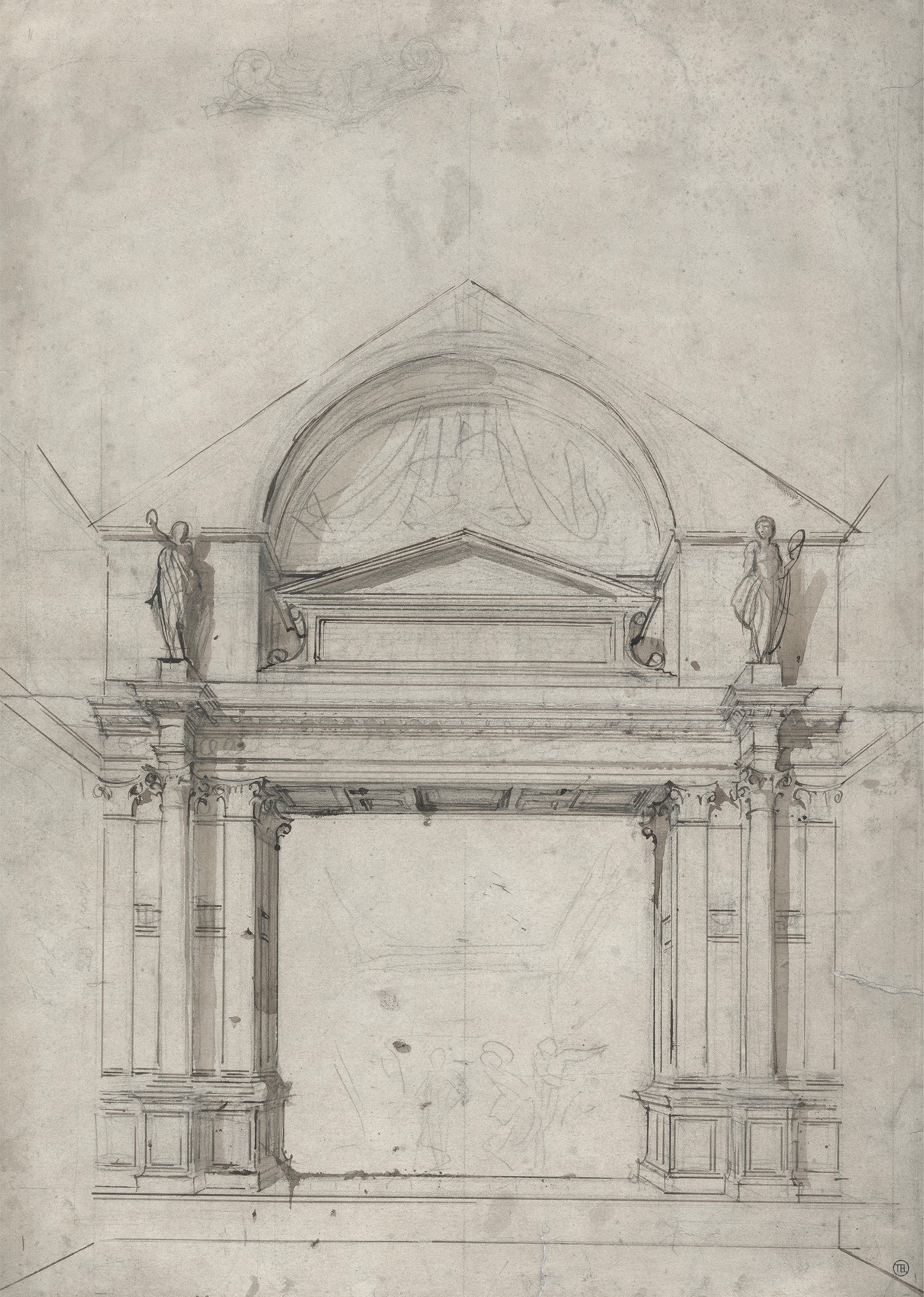 Victorian Birdcage Illustration – Vintage Ornamental Wall Art Print