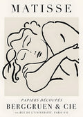 Modern Line Art Matisse Poster