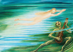 The Näcken by Nils Dardel – Modernist Figurative Art Print - Hakyarts