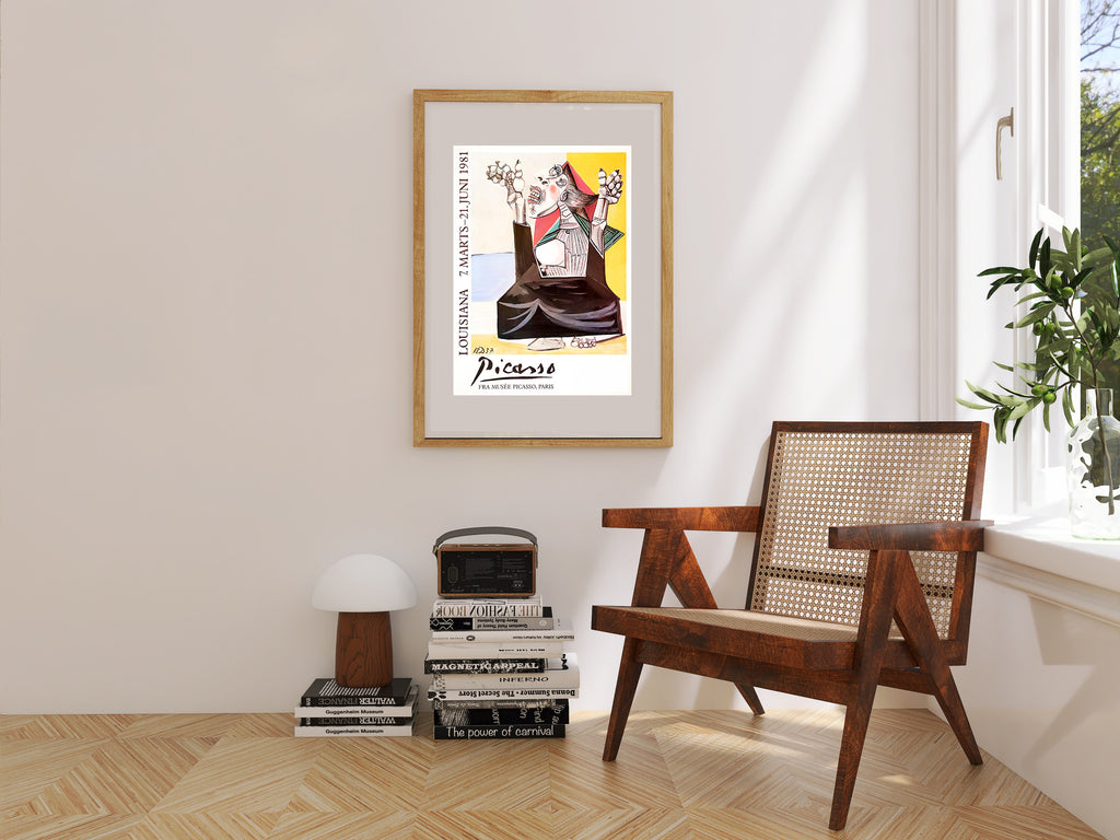 Louisiana Cubism Picasso Art Exhibition Poster